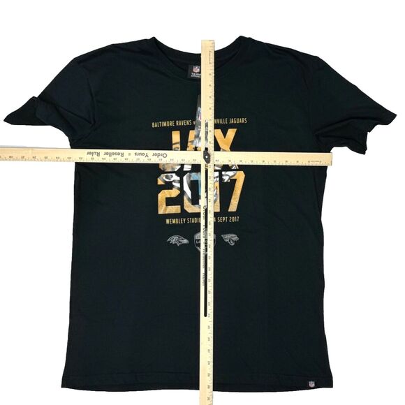 NWT 2017 NFL Team Apparel Jacksonville Jaguars T-Shirt London Wembley Men Sz. XL - Picture 10 of 10